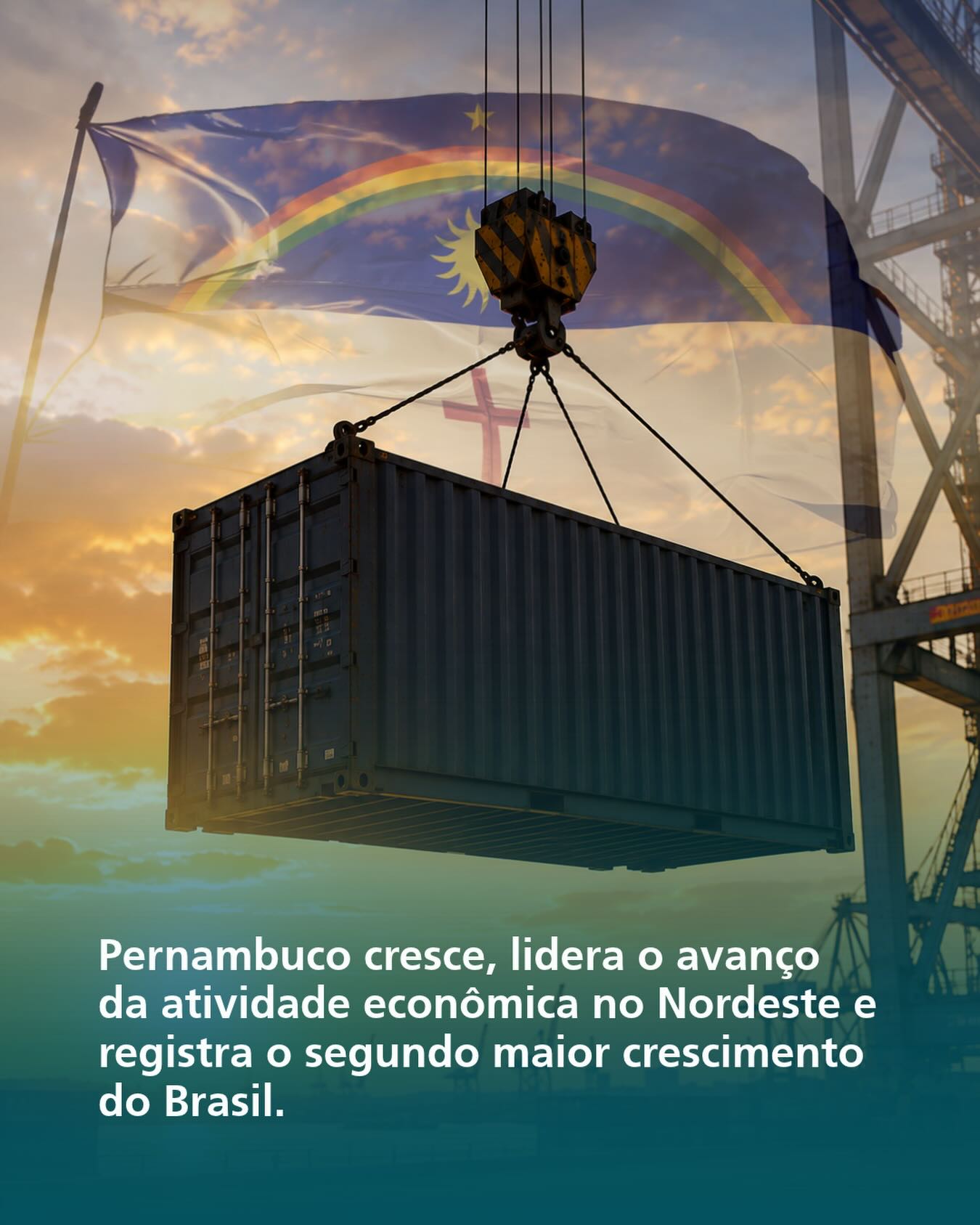 Pernambuco está avançando, e os números mostram a força desse movimento.
De janeiro a maio, o Estado registrou crescimento de 5,1% na atividade econômica, o melhor desempenho do Nordeste e o segundo maior do Brasil no período, superando as médias regional e nacional.

Para empresas que buscam novos mercados, expansão e oportunidades de investimento, esse cenário reforça Pernambuco como uma localização cada vez mais estratégica para fazer negócios.

E todo crescimento precisa de uma logística preparada para acompanhá-lo.
Com mais de 50 mil m² de área de armazenagem, duas centrais logísticas estrategicamente localizadas próximas ao Complexo Industrial Portuário de Suape e soluções integradas de armazenagem, transporte e distribuição, a BrasMundi está preparada para ser a parceira logística de empresas que já operam ou querem investir em Pernambuco e expandir sua presença no Nordeste.

Vai investir em Pernambuco? Conte com a BrasMundi para estar ao seu lado e fazer sua operação seguir em frente.
Entre em contato pelo link da BIO. 
BrasMundi. 25 anos ao lado de quem segue em frente.