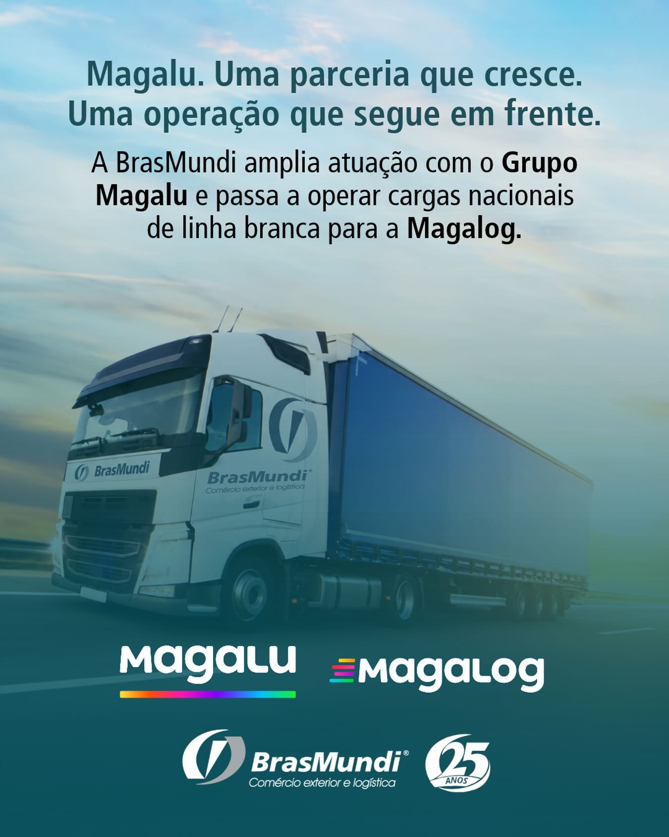 Desde 2024 a divisão trading da BrasMundi passou a realizar as importações da Magalu na Região Nordeste, através do porto de Suape, além de armazenar os produtos importados em sua central logistica de 39.000 M², no município de Ipojuca-PE.
“O nosso CD abastece os armazéns da MAGALU nas regiões Nordeste e Norte. A descentralização das importações de uma empresa com atuação nacional, tem sido crucial para a redução dos custos logísticos e o aproveitamento dos incentivos fiscais de cada Estado, e Pernambuco é a escolha natural na região, por sua localização, estrutura portuária e política consolidada de incentivos fiscais”, afirmou Julio Souza, Diretor Comercial da BrasMundi.
Em Setembro desse ano, a parceria foi além dos importados. A Magalog, braço logístico do grupo, firmou parceria com a BrasMundi para os serviços logístico de cargas nacionais da linha branca, que inicialmente ocupará uma área de 10.000 m².
“Estamos felizes com essa parceria, demonstrando a nossa capacidade de gerir uma operação desse porte”, concluiu Julio Souza.
BrasMundi. 25 anos ao lado de quem segue em frente. Ao lado do Grupo Magalu.
